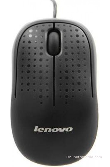 Lenovo M110 Optical Mouse Wired Optical Mouse Mouse(USB, Black)
